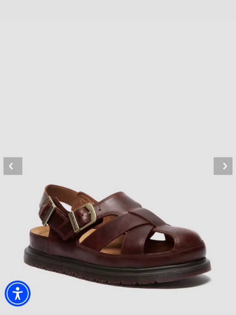 NWT Dr Martens Archive Sandal Men’s Size 12 Leather